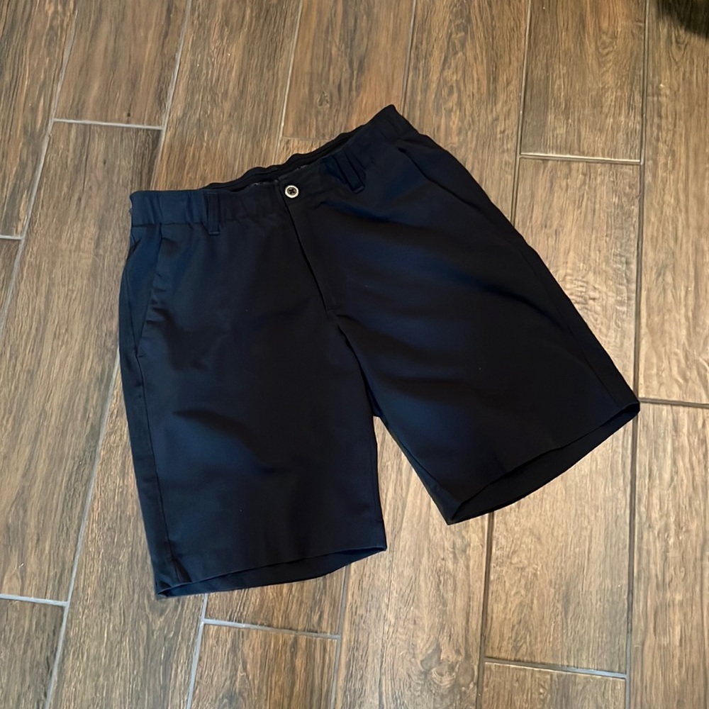 Men's Black Performance Shorts